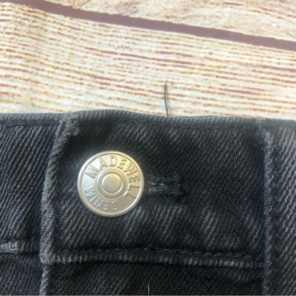 Madewell Black Denim Skirt - Picture 3 of 8